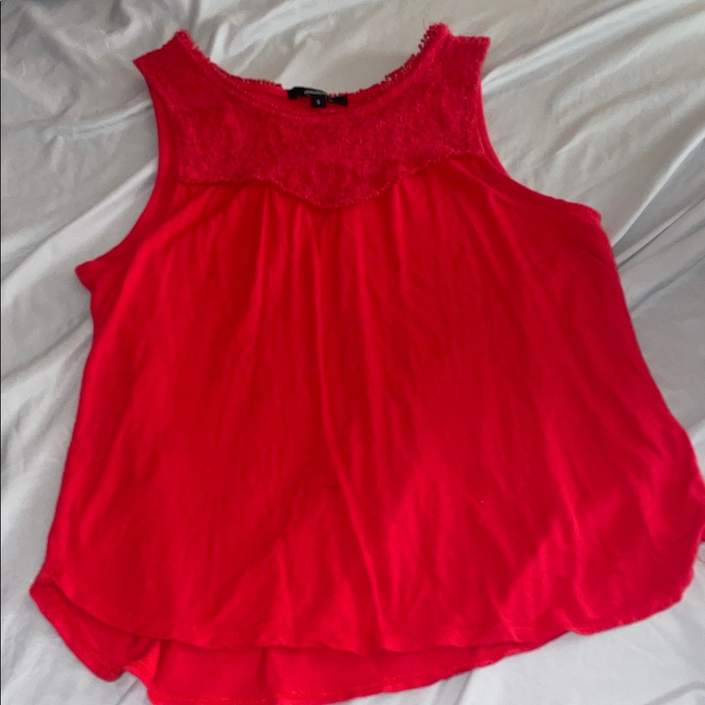 Ambiance Vibrant Red Tank Top